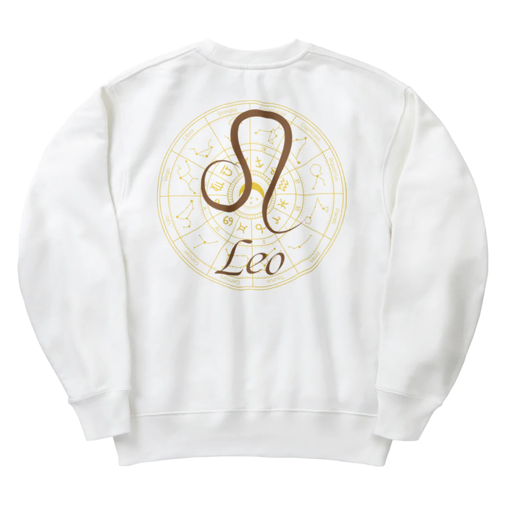 tsukino-utenaの星めぐり《Leo・獅子座》 Heavyweight Crew Neck Sweatshirt