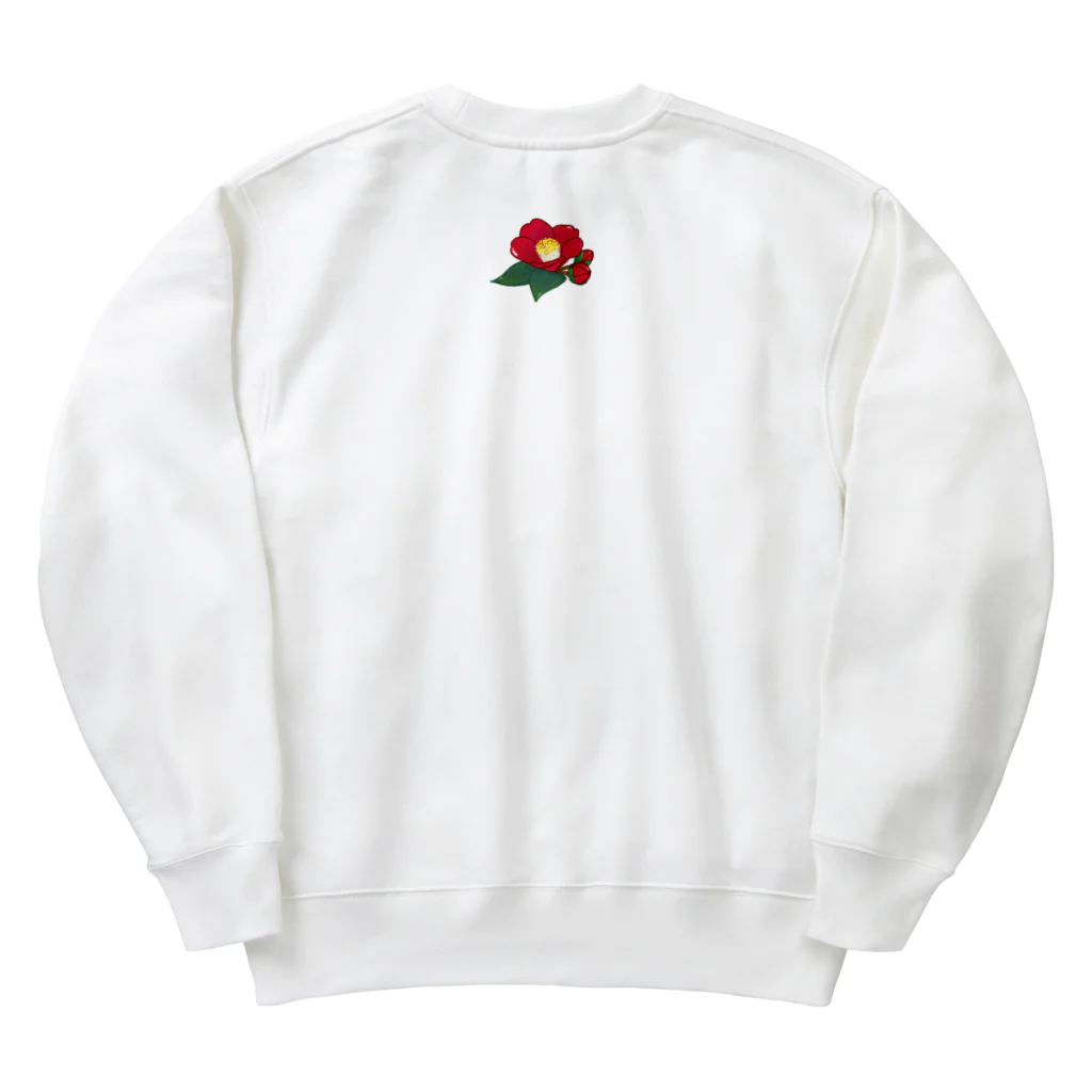 綾錦工房 りこりすの三味線 -雪月花- 【椿】 Heavyweight Crew Neck Sweatshirt