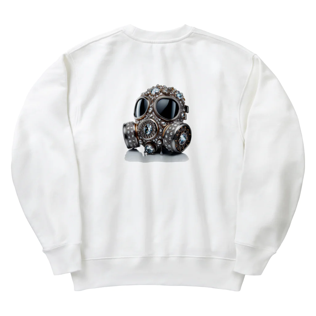 BABYLON  Channel　aiのダイヤモンドガスマスク Heavyweight Crew Neck Sweatshirt