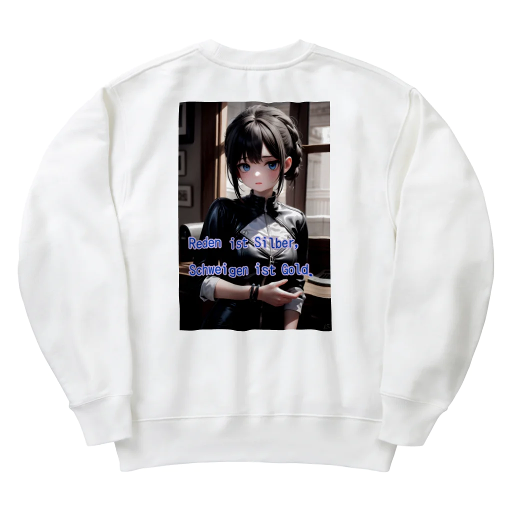 風香る日向の沈黙 Heavyweight Crew Neck Sweatshirt