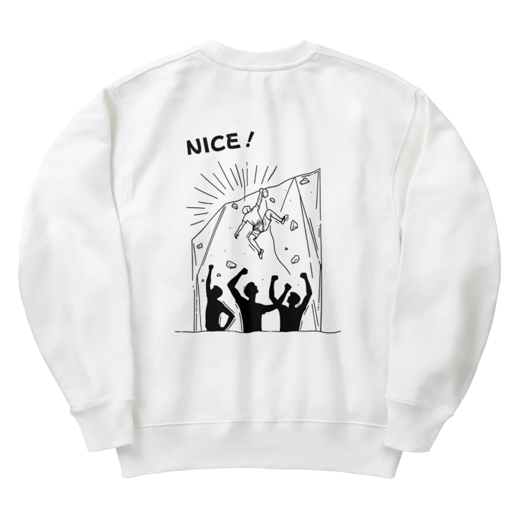 BORUMI┃ボルミーのNICE! Heavyweight Crew Neck Sweatshirt