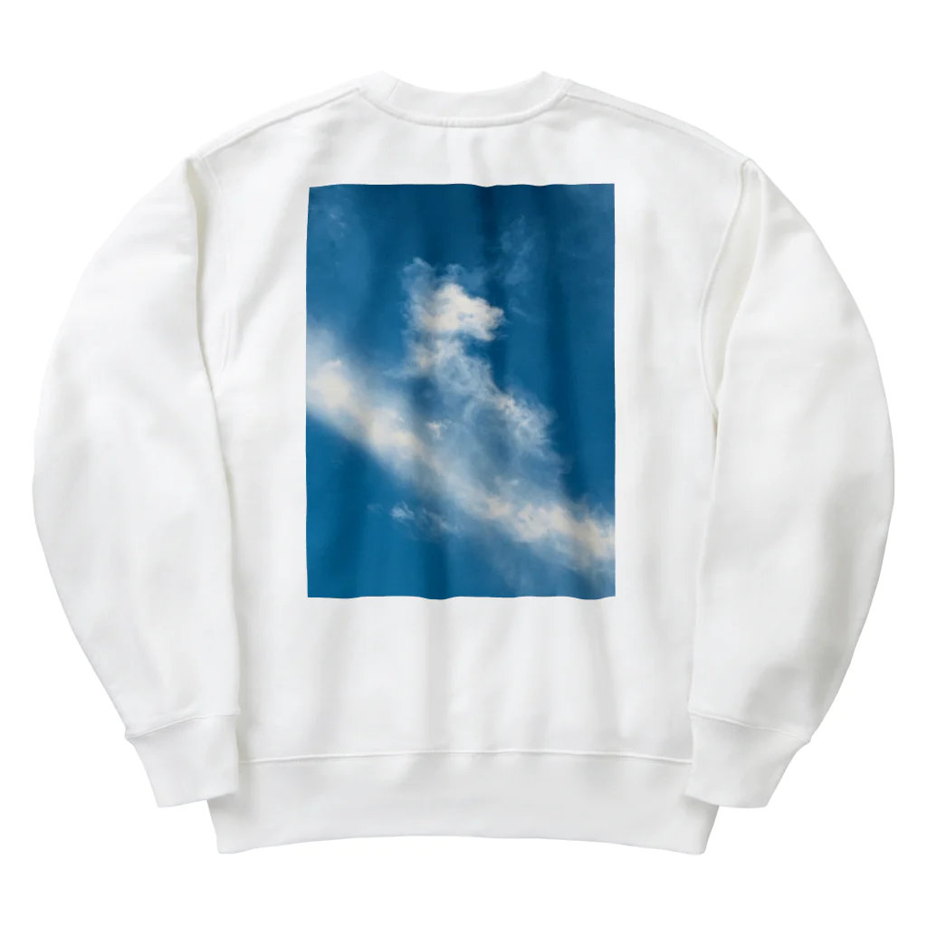 IMABURAIのClimbing the clouds Heavyweight Crew Neck Sweatshirt