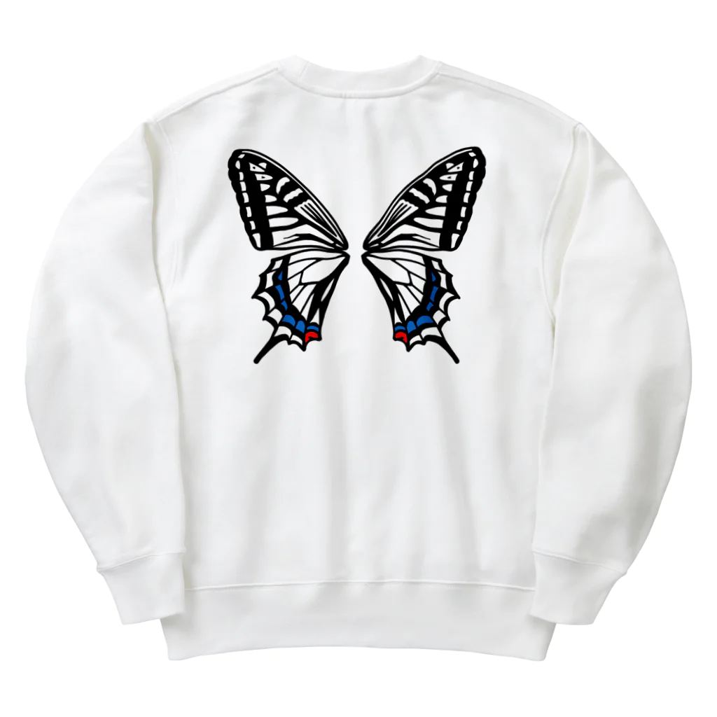 Alba spinaの揚羽蝶 Heavyweight Crew Neck Sweatshirt