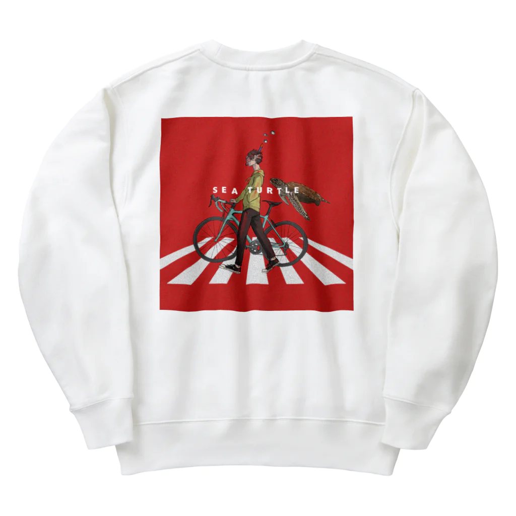 RAN-DOGのSEA TURTLE Heavyweight Crew Neck Sweatshirt