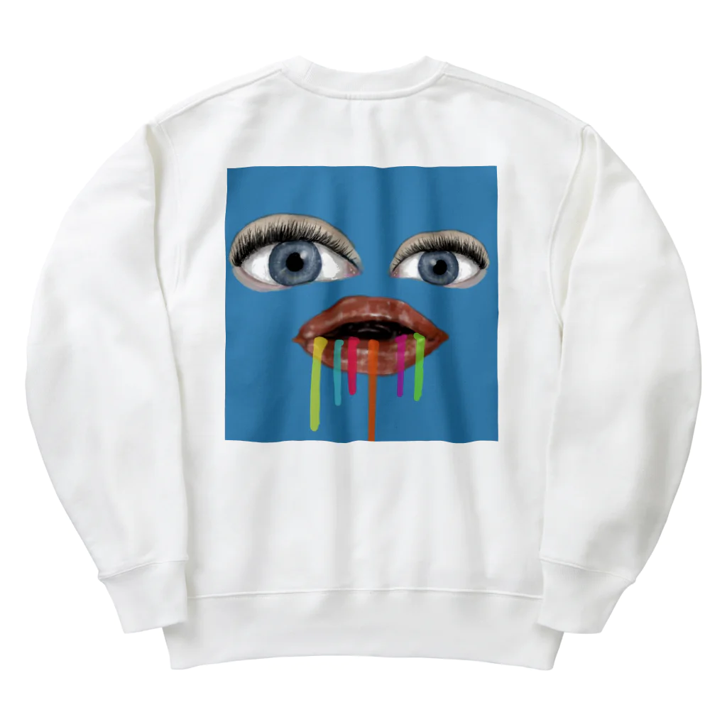 押付美術館のじゅるる Heavyweight Crew Neck Sweatshirt