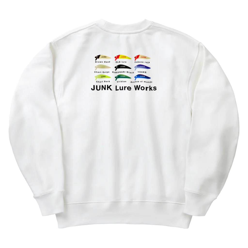 カクガリさん　JUNK Lure Worksのジャンクルアー　ミノー Heavyweight Crew Neck Sweatshirt