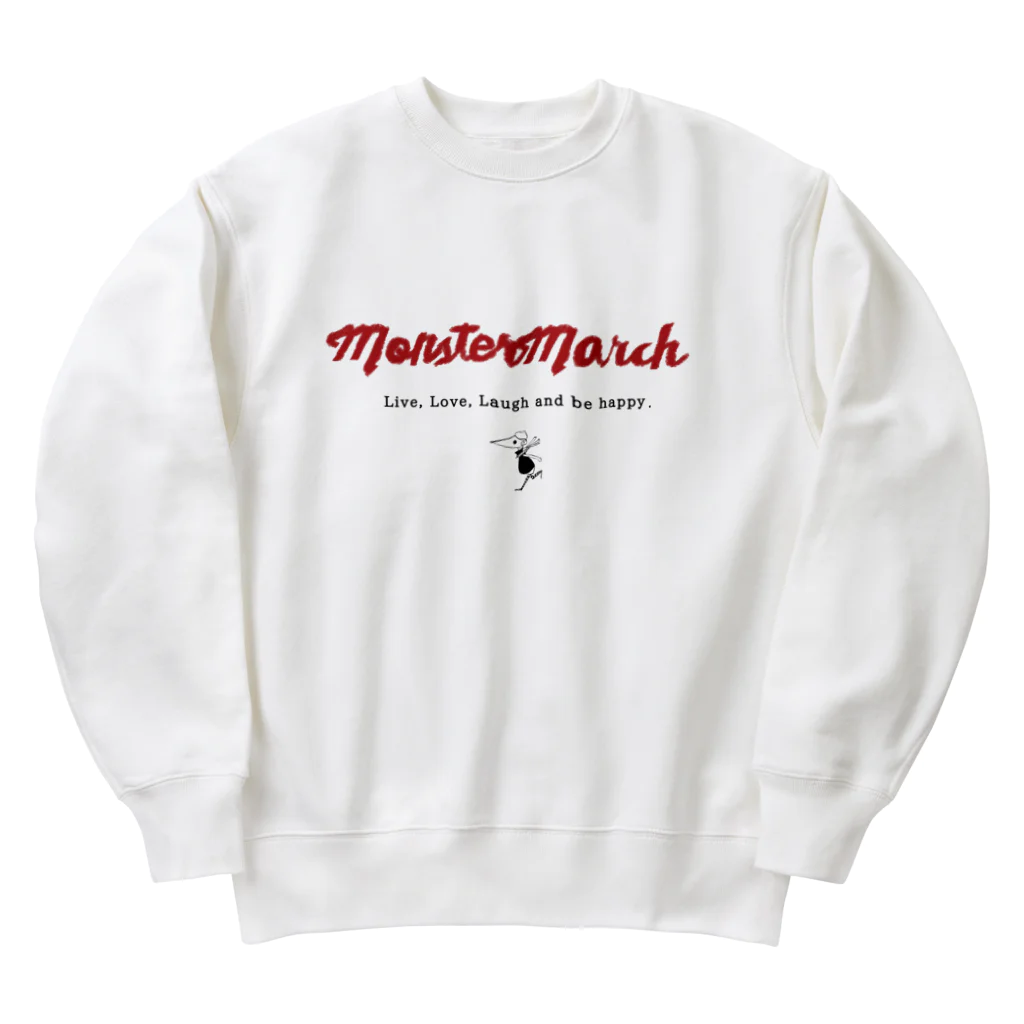 気分屋(モンスターマーチ)のモンスターマーチ　【street】 Heavyweight Crew Neck Sweatshirt