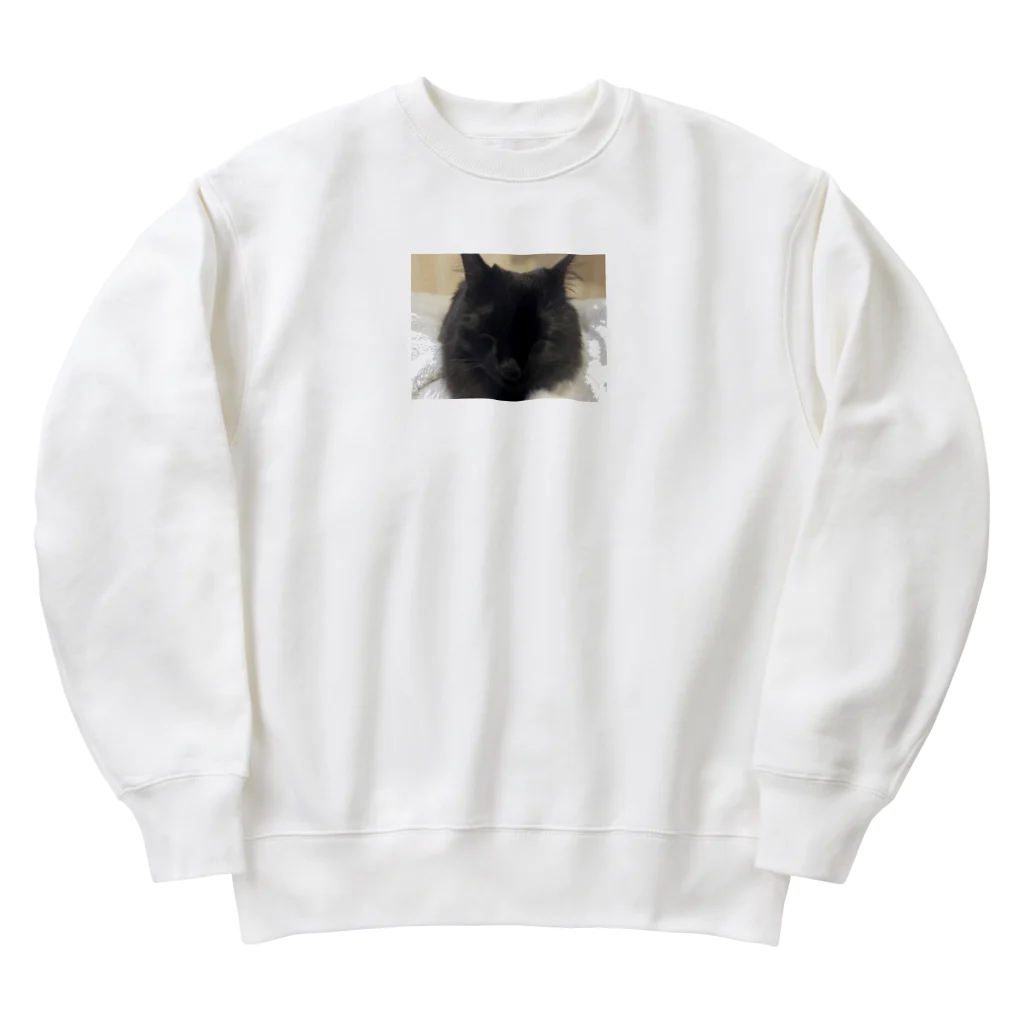 ニャンコの秘密基地のみみちゃん Heavyweight Crew Neck Sweatshirt