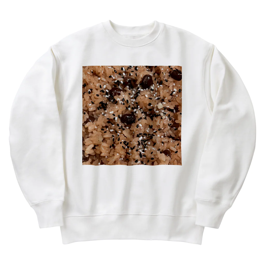 あゆのしおやきの赤飯 Heavyweight Crew Neck Sweatshirt