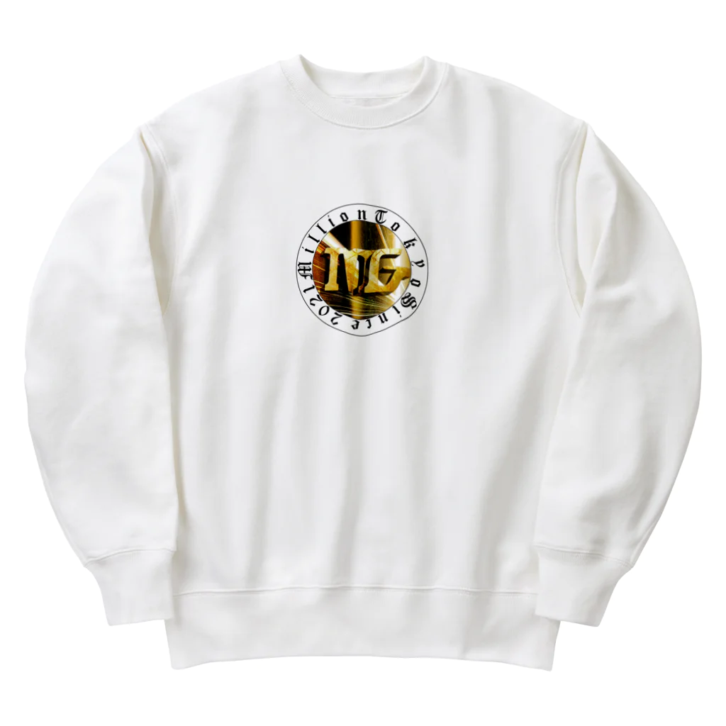 MillionGoldのmilliongold 公式グッズ Heavyweight Crew Neck Sweatshirt