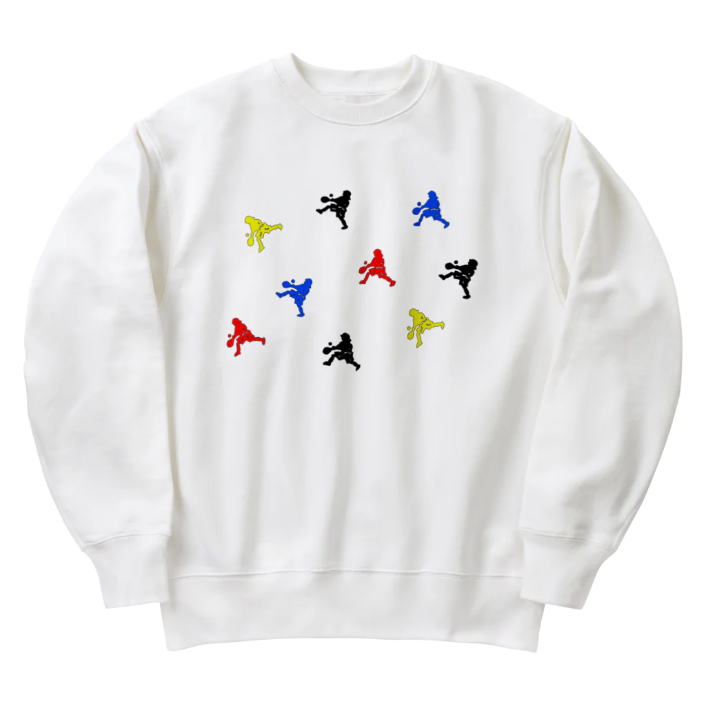 greetenのテニスめいいっぱい テニス Heavyweight Crew Neck Sweatshirt