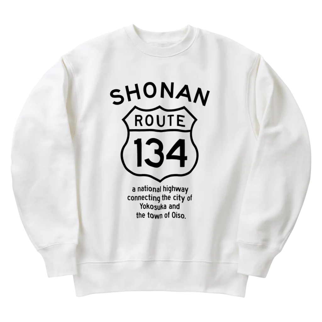 boldandnewのR134_No.001_03_BK Heavyweight Crew Neck Sweatshirt