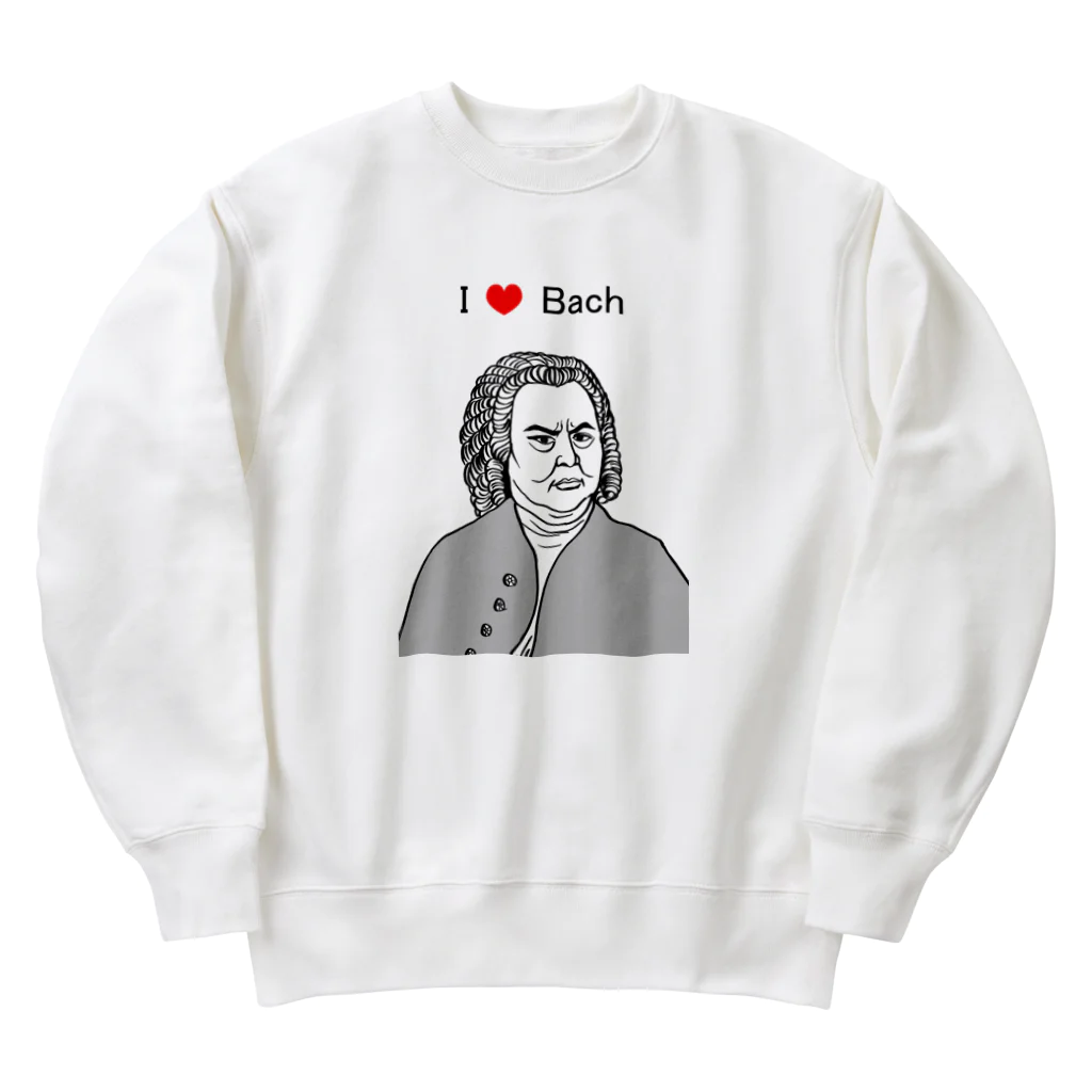 Takapi LaboratoryのJ.S.Bach  バッハ大先生 Heavyweight Crew Neck Sweatshirt