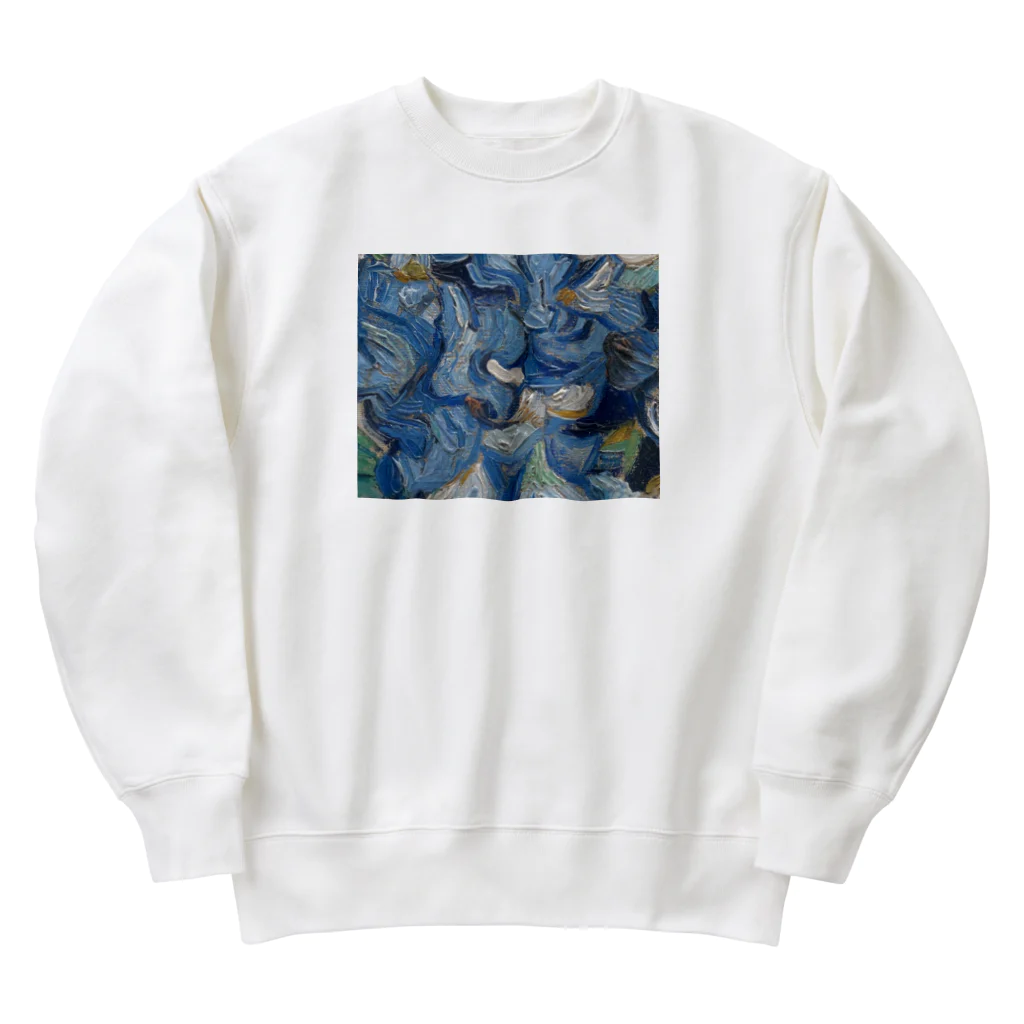 EXPLOSIONのゴッホの『アイリス』より。 Heavyweight Crew Neck Sweatshirt