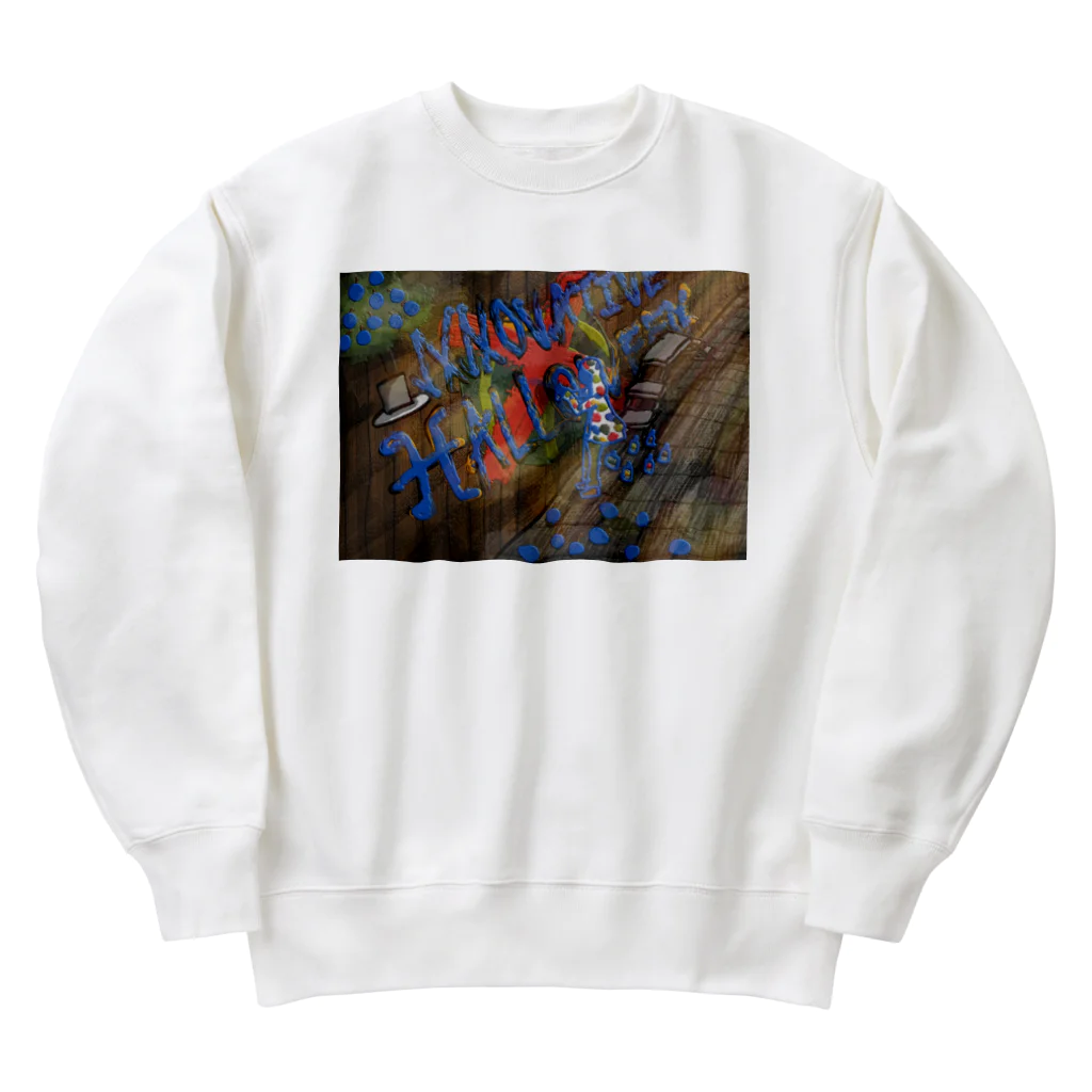 AkironBoy's_ShopのInnovative Halloween（革新的なハロウィン） Heavyweight Crew Neck Sweatshirt