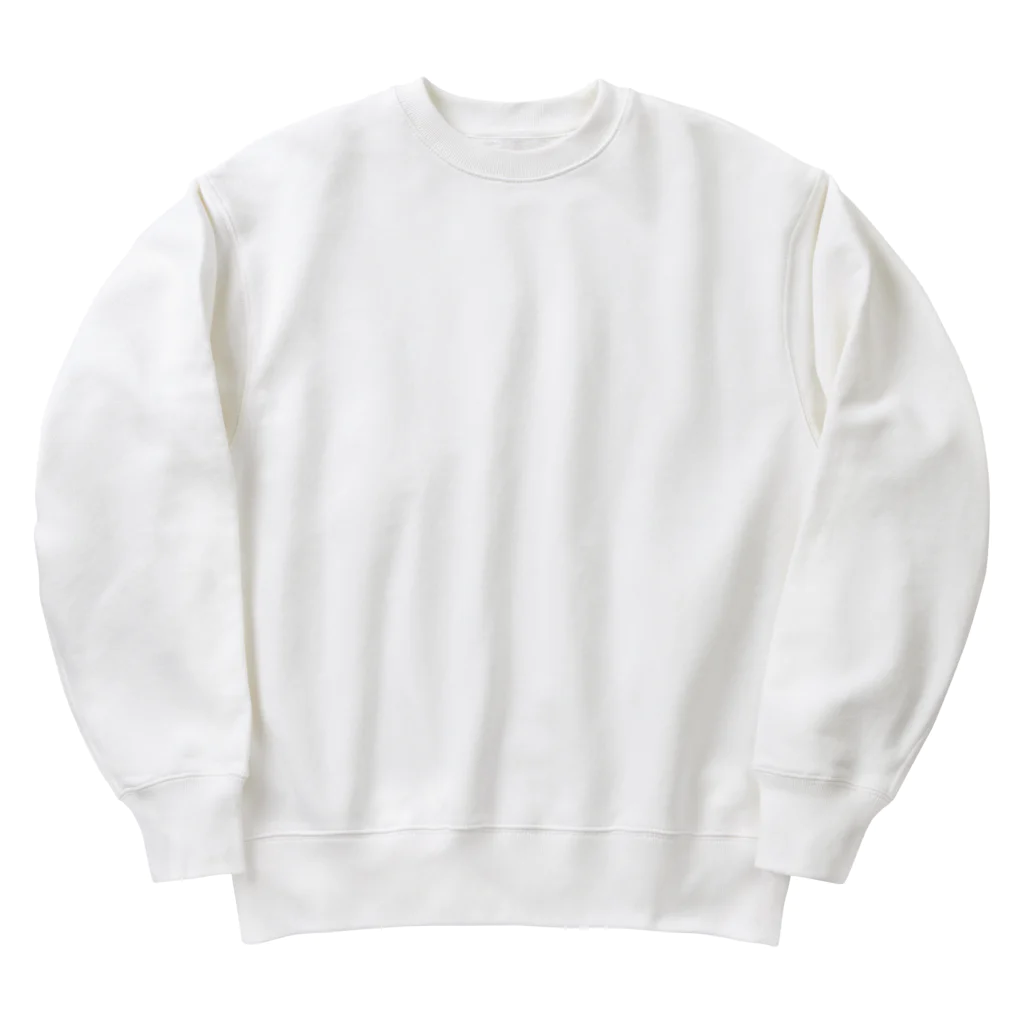 ぺんぎん24の和楽器大集合！(背面-ブラック) Heavyweight Crew Neck Sweatshirt