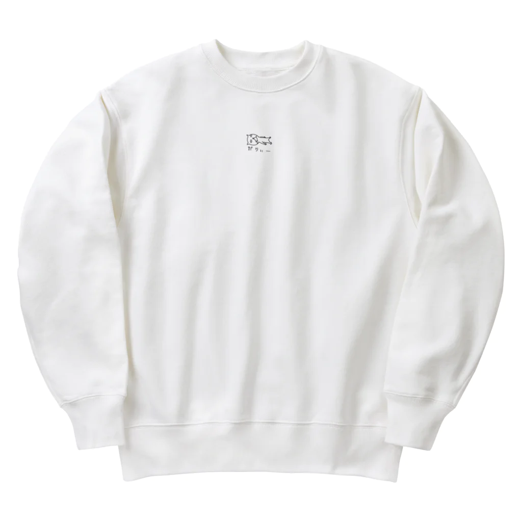 煮豆ZのドSにゃんこ Heavyweight Crew Neck Sweatshirt