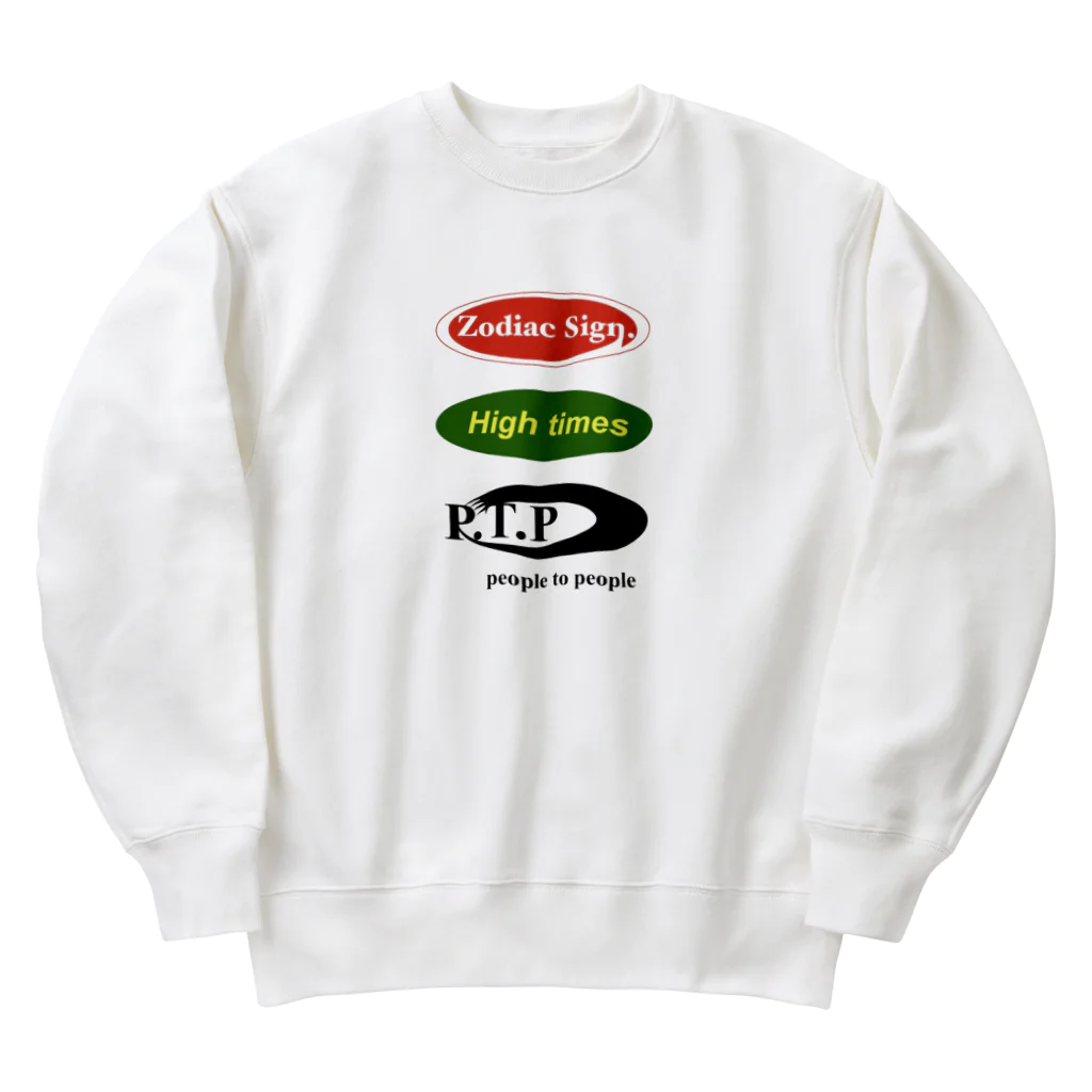 zodiac signのmedicine Heavyweight Crew Neck Sweatshirt