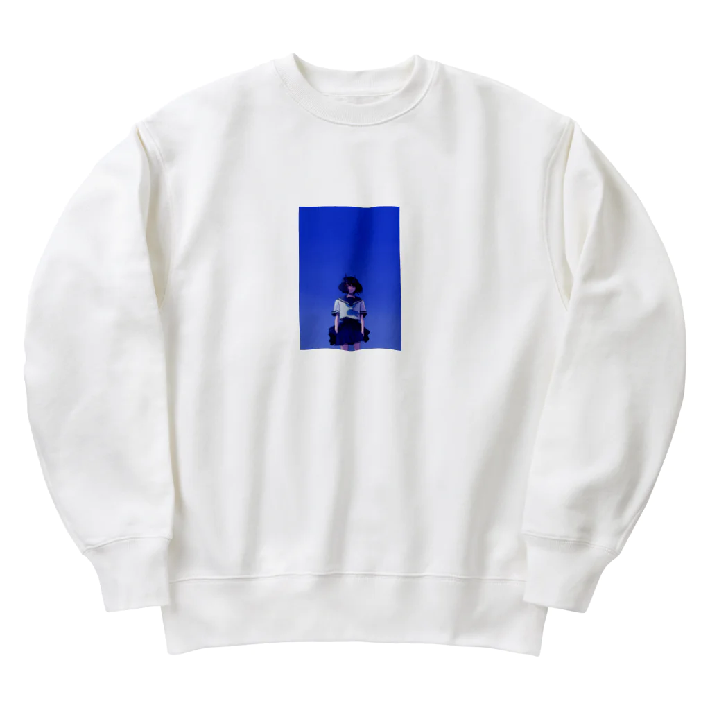 青江鍛錬道場のBlue Blue 01 Heavyweight Crew Neck Sweatshirt