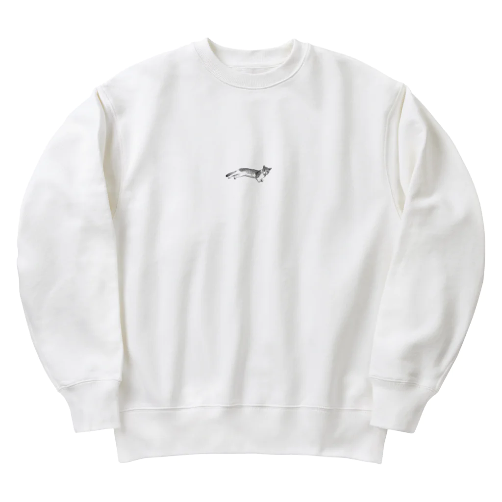 ambervacancesの寝起きねこ(実写) Heavyweight Crew Neck Sweatshirt