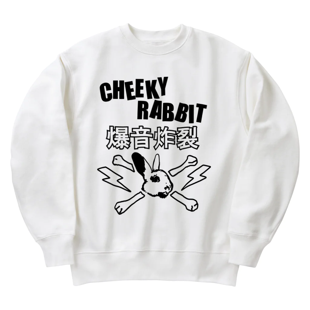 CHEEKY RABBITのサツマニアン01_CheekyRabbit_爆音炸裂 Heavyweight Crew Neck Sweatshirt