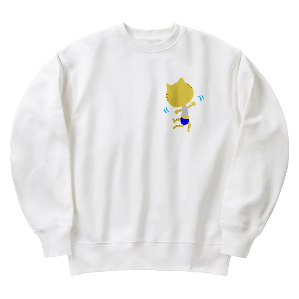 kayoko-Aのねこくんとダンス Heavyweight Crew Neck Sweatshirt