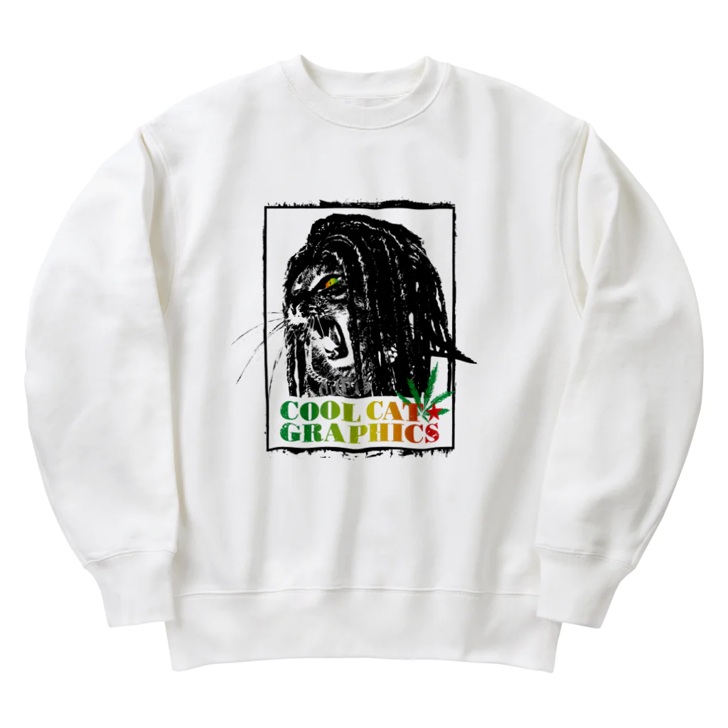 COOL CAT★GRAPHICSのCOOL CAT★GRAPHICS　CCG-004　Reggaeバージョン Heavyweight Crew Neck Sweatshirt