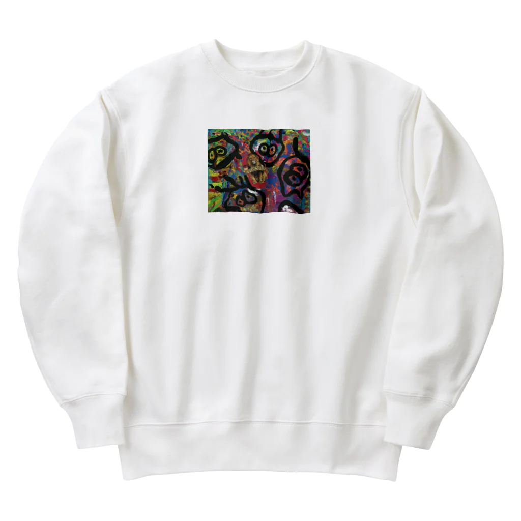 ゆっきゃーな👼の宇宙人にさらわれるう〜 Heavyweight Crew Neck Sweatshirt