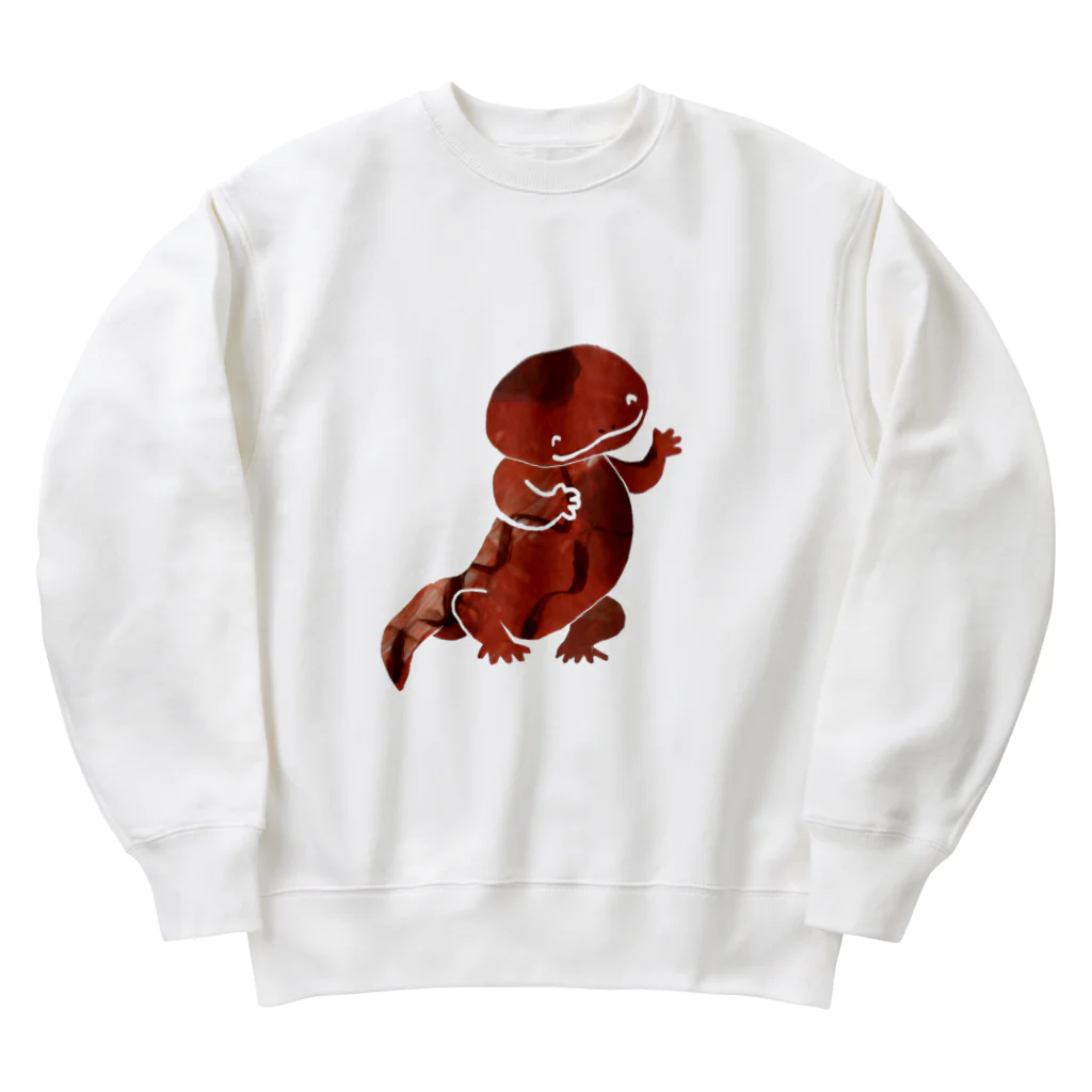 心の森ミュージアム　遊童館のはざ子 Heavyweight Crew Neck Sweatshirt