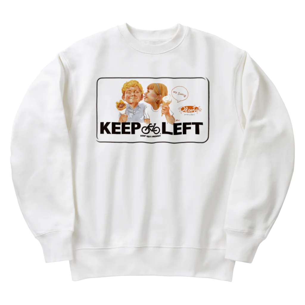 KEEP LEFT PROJECTのKEEP LEFT plenty's Heavyweight Crew Neck Sweatshirt