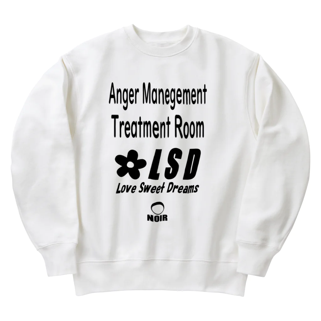 NOIR（ノアール）のAnger Treatment Room Heavyweight Crew Neck Sweatshirt