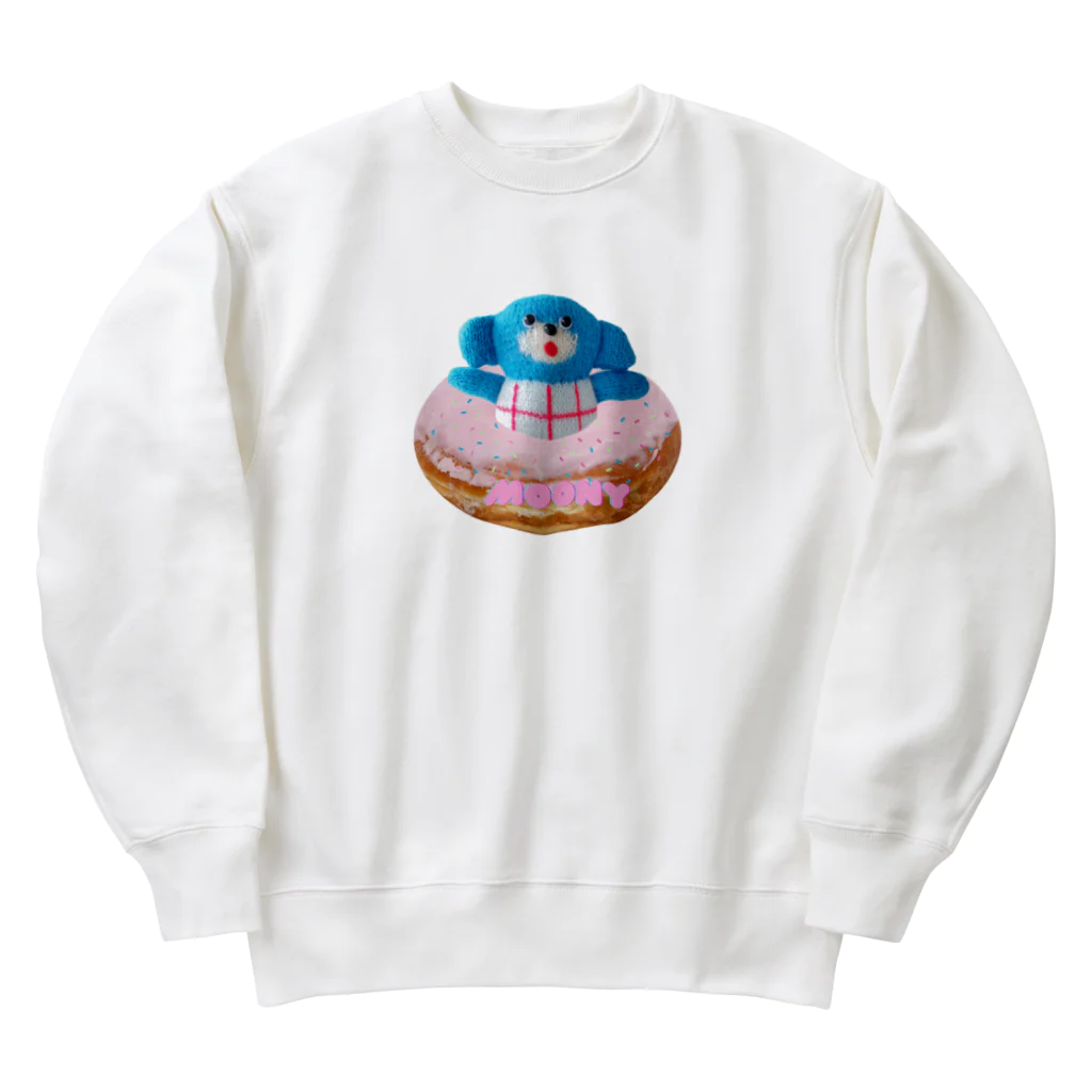 moony.galleryのドーナツ穴にはまる Heavyweight Crew Neck Sweatshirt