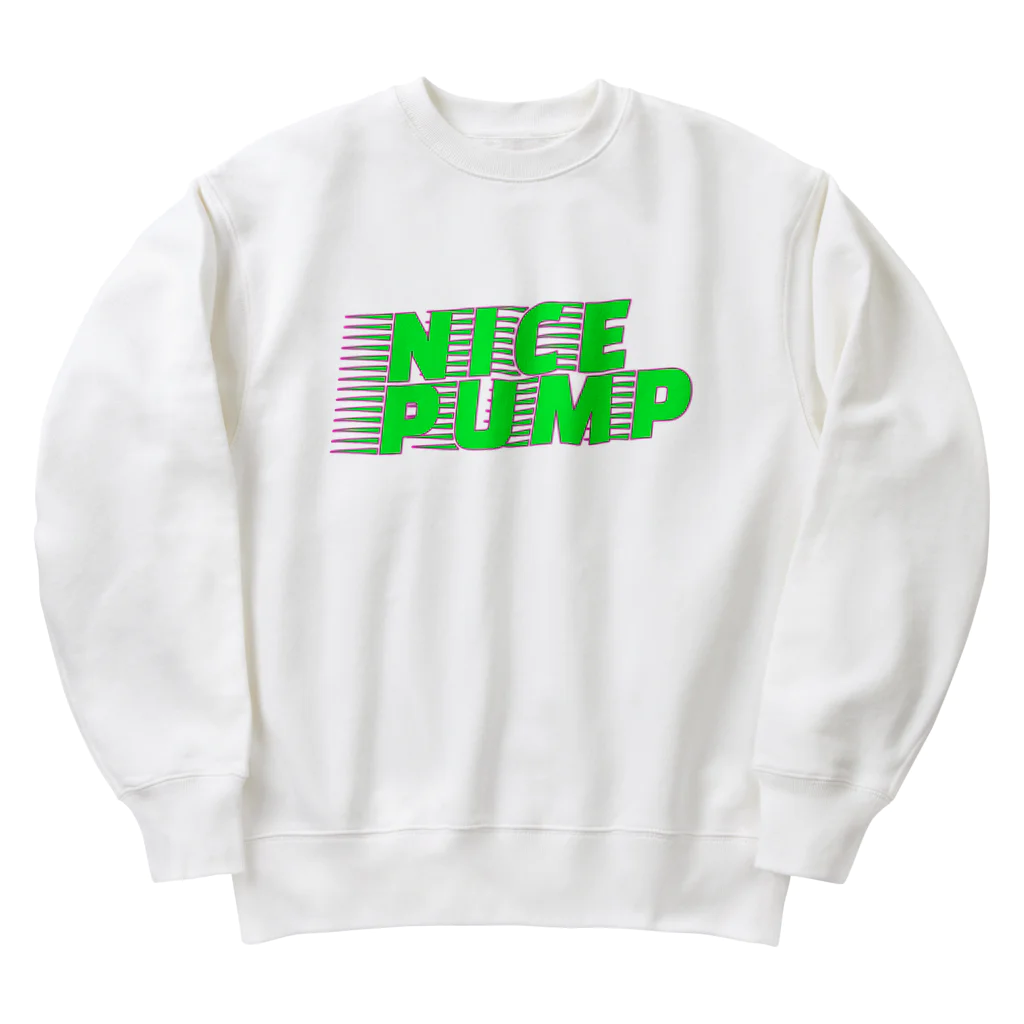 NICE PUMPのNICE PUMP LOGO  ヘビーウェイトスウェット