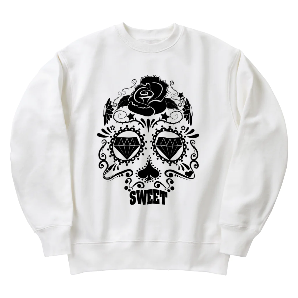 BlastBeautyのシュガースカル（スウィート） Heavyweight Crew Neck Sweatshirt