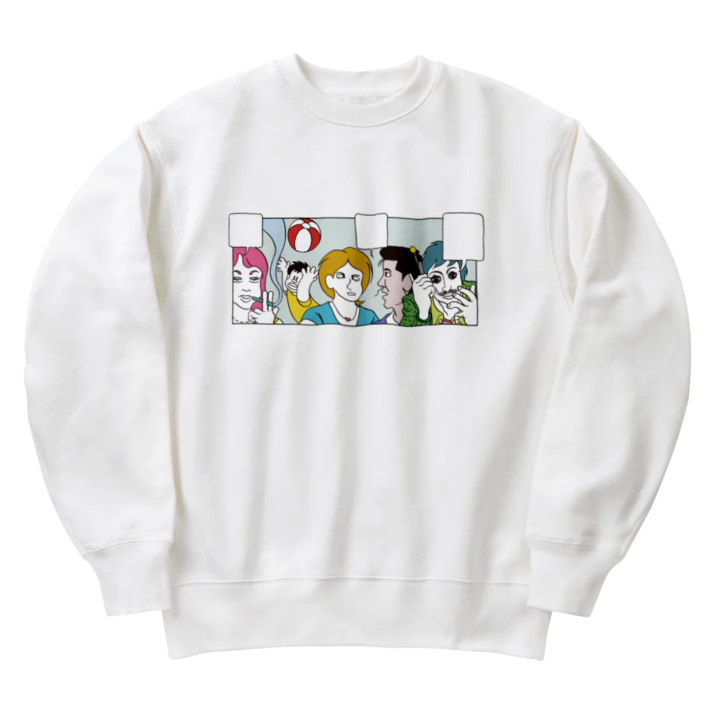 キャー！素敵の知らない人たち Heavyweight Crew Neck Sweatshirt