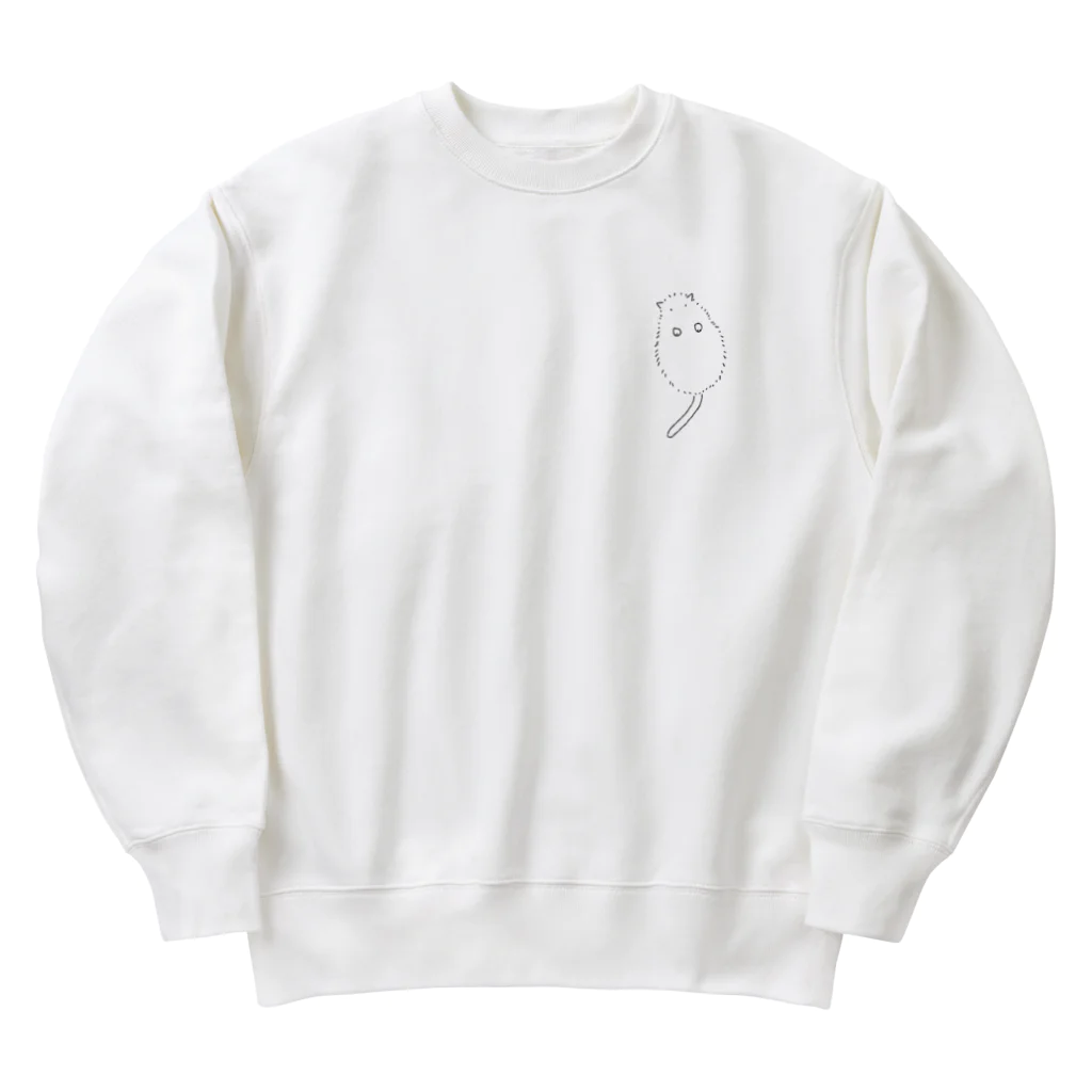 ネズミヤのフワフワネコ Heavyweight Crew Neck Sweatshirt