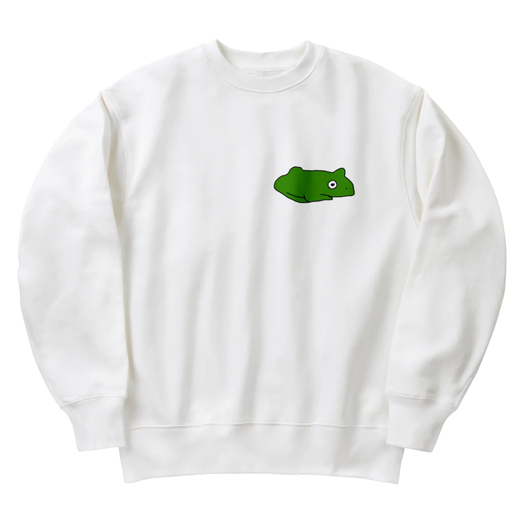 いきものや　のの（別館）の【前後】カエルの集い【特別編】 Heavyweight Crew Neck Sweatshirt