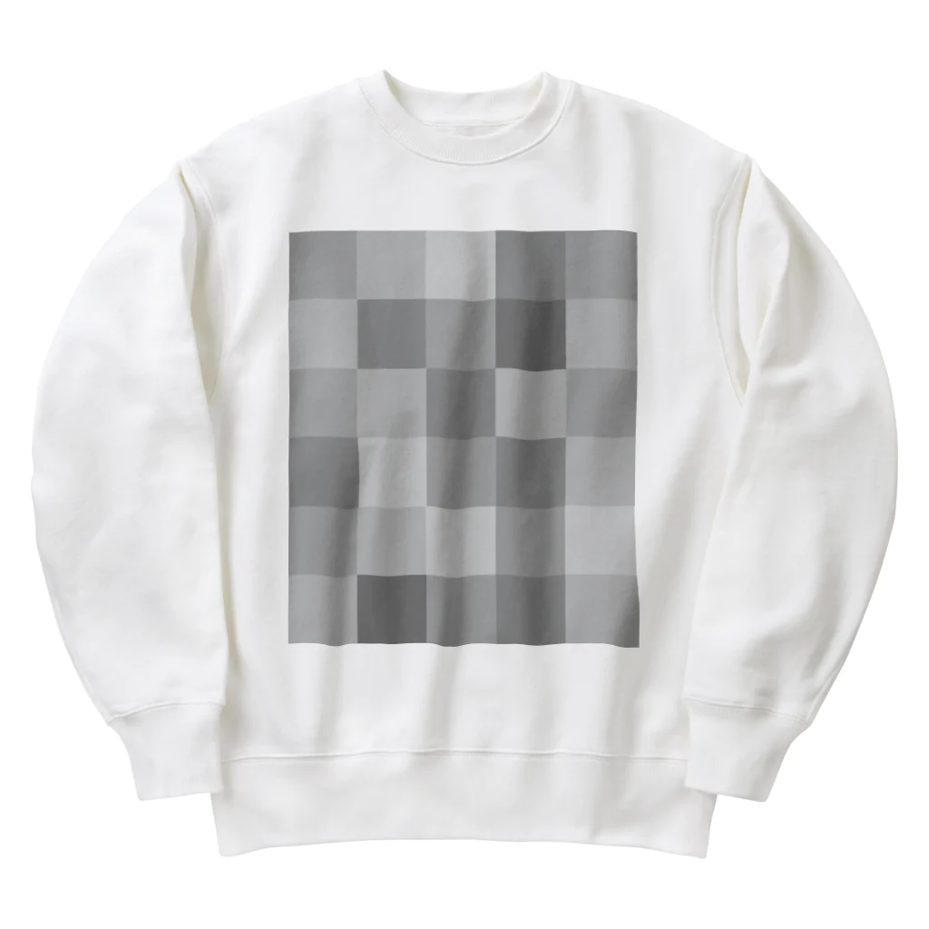 エレベーター好きなこども。のドットピクセル Heavyweight Crew Neck Sweatshirt