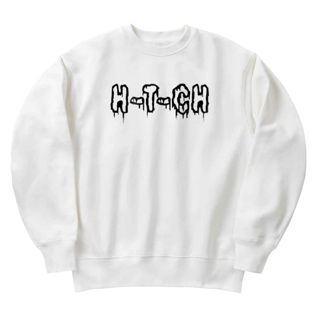 0円YouTuber ひろみっちゃんテニスch official shopのひろみっちゃんテニスch ホラーロゴ Heavyweight Crew Neck Sweatshirt