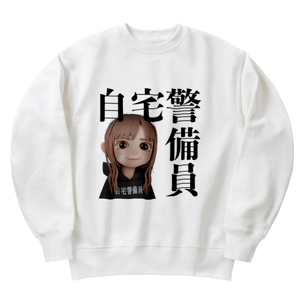 ЯikA🎤りかちゃんねるの自宅警備員 Heavyweight Crew Neck Sweatshirt