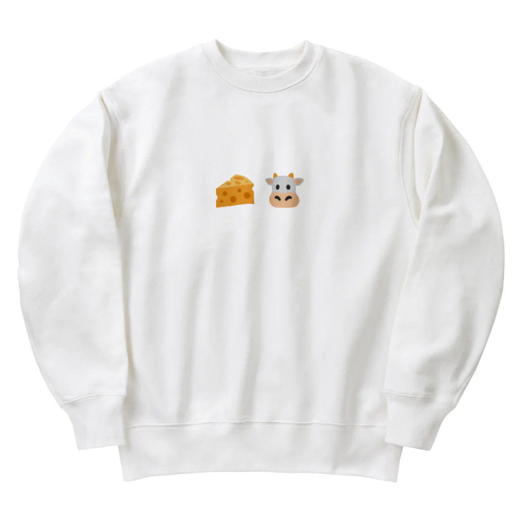 グラフィンのチー牛 Heavyweight Crew Neck Sweatshirt