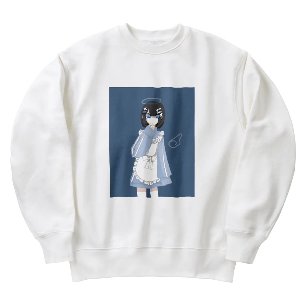 infinity67のさぶかるめいどちゃん Heavyweight Crew Neck Sweatshirt