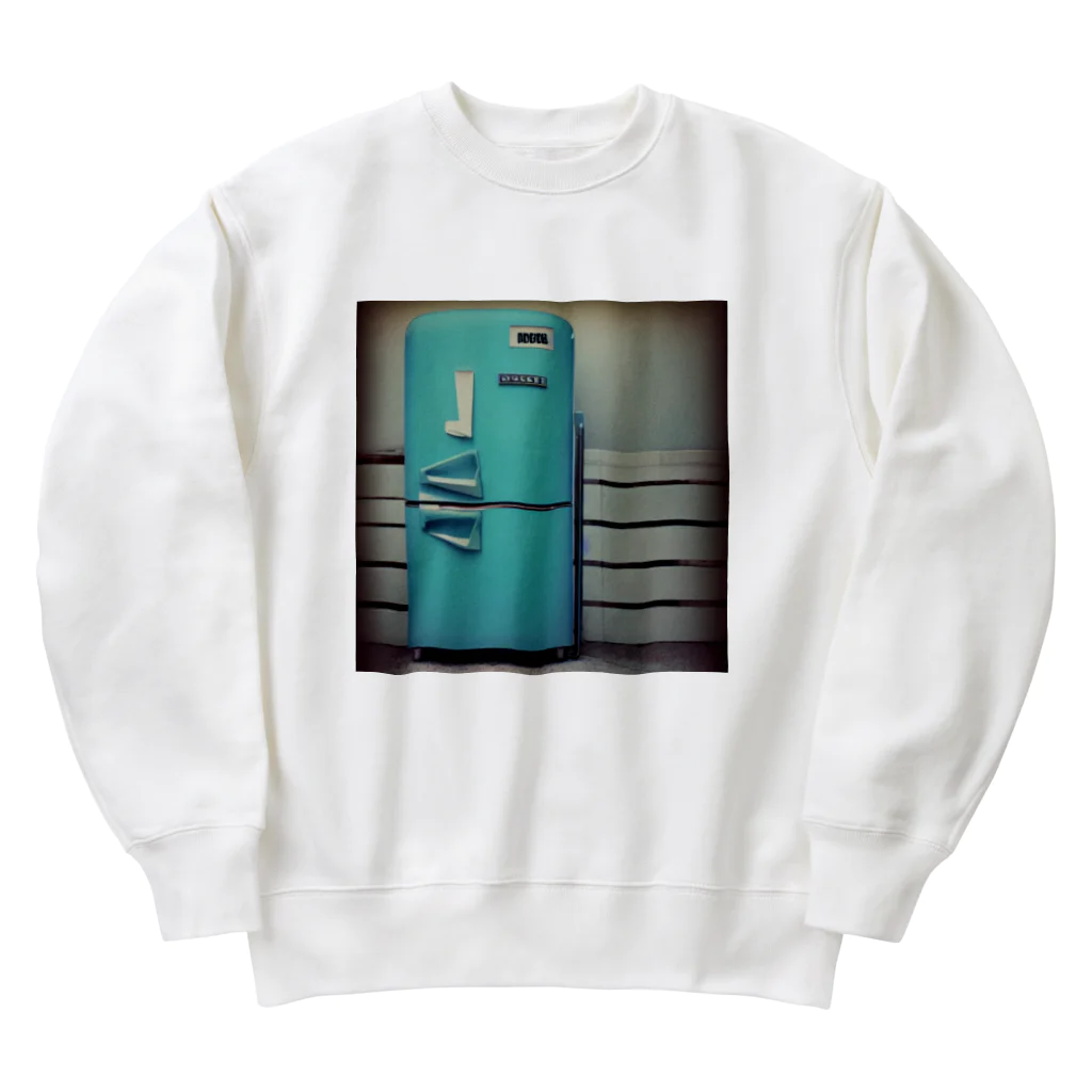 イラストTシャツ【ULTIMATE】の冷蔵庫さん Heavyweight Crew Neck Sweatshirt