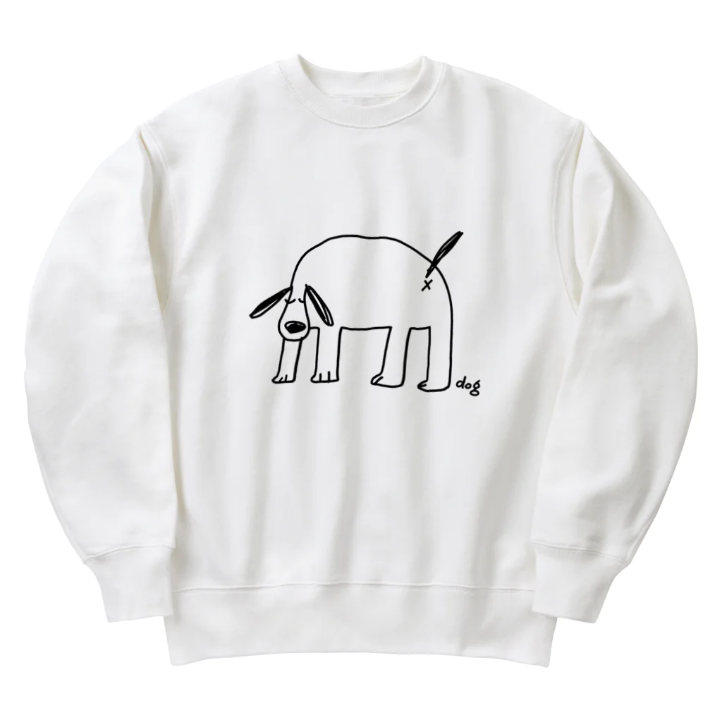 アニマルデザインのdog Heavyweight Crew Neck Sweatshirt