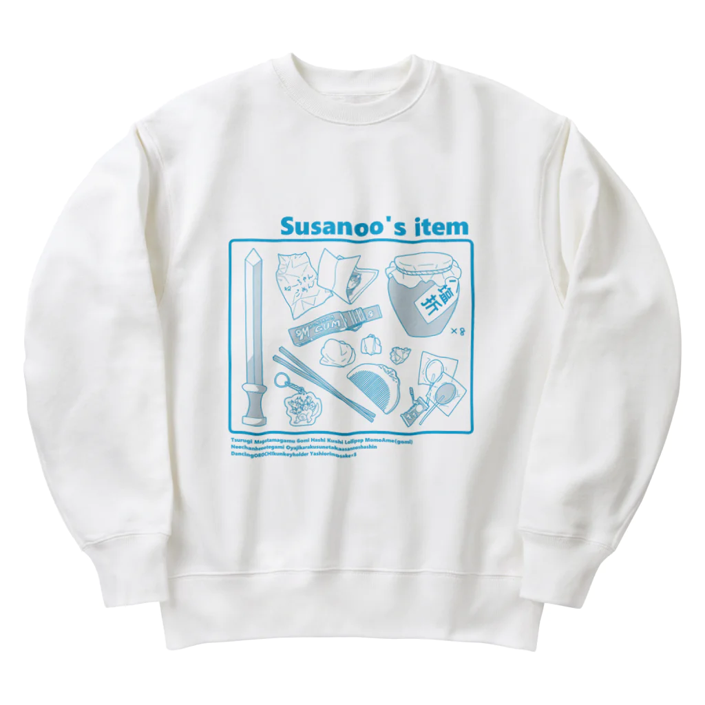 CHICHIZŌのSusanoo's item (水) Heavyweight Crew Neck Sweatshirt