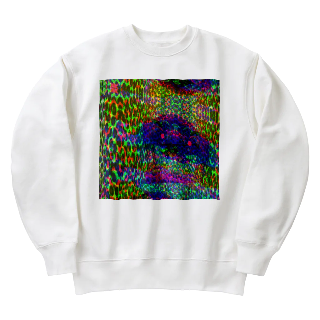 egg Artworks & the cocaine's pixの『∫αЙ†α₷₥α f4r sµ!c!de.』 Heavyweight Crew Neck Sweatshirt