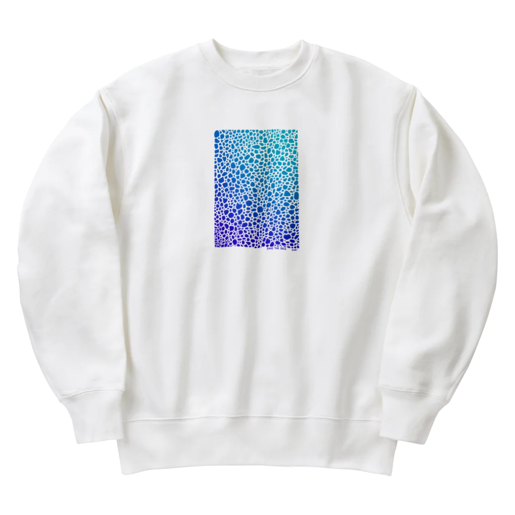 栗坊屋のSave The Sea  Heavyweight Crew Neck Sweatshirt