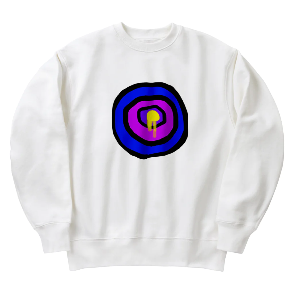 midnight瞑想のミッドナイトどきゅん Heavyweight Crew Neck Sweatshirt