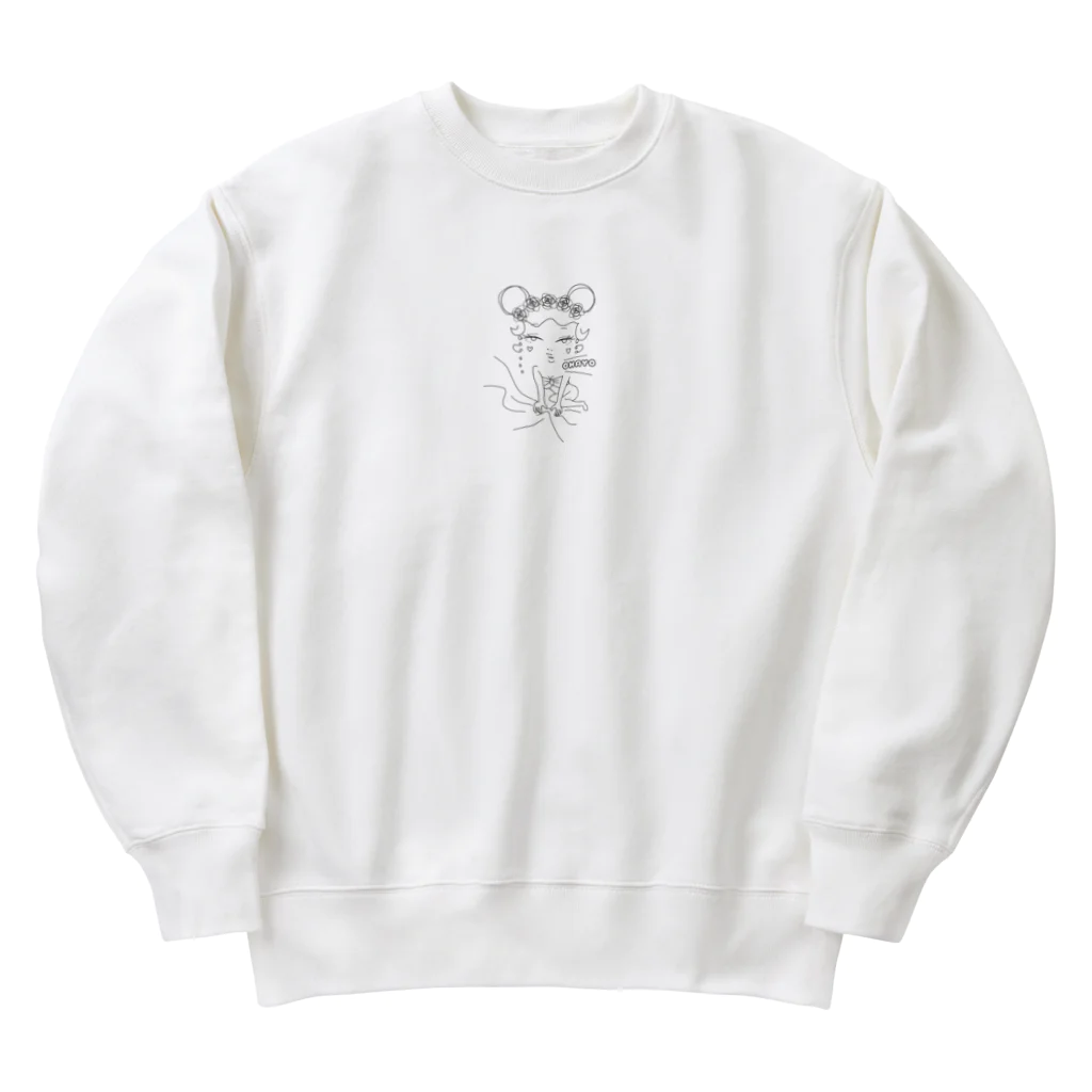 MORUNA∀（エムオルナー）のおはよ Heavyweight Crew Neck Sweatshirt