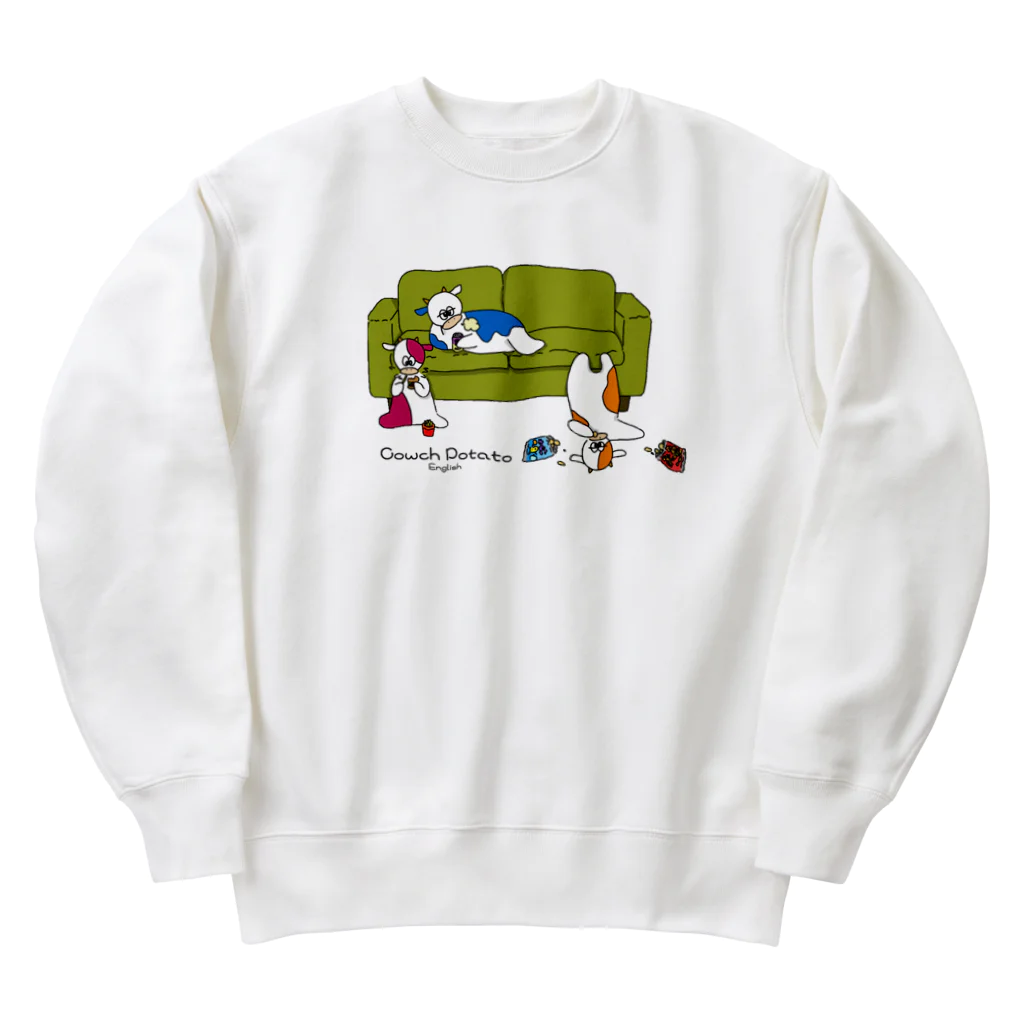 CowchPotatoのカウチポテト・イングリッシュ Heavyweight Crew Neck Sweatshirt